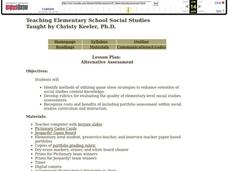 Alternative Assessment Lesson Plan Alternative Assessment Lesson Plan