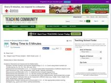 Telling Time to 5 Minutes Lesson Plan Telling Time to 5 Minutes Lesson Plan