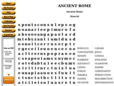 Ancient Rome Worksheet Ancient Rome Worksheet