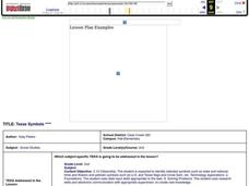 Texas Symbols Lesson Plan Texas Symbols Lesson Plan