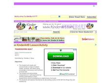 Thanksgiving Quilt Lesson Plan Thanksgiving Quilt Lesson Plan
