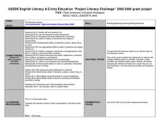 The American Dream Lesson Plan The American Dream Lesson Plan