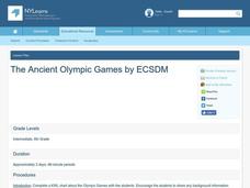 The Ancient Olympic Games Lesson Plan The Ancient Olympic Games Lesson Plan