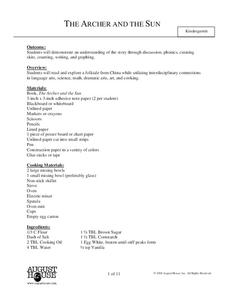 The Archer and the Sun Lesson Plan The Archer and the Sun Lesson Plan