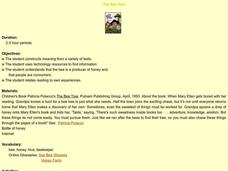 The Bee Tree Lesson Plan The Bee Tree Lesson Plan