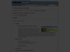 The Business of Credit Lesson Plan The Business of Credit Lesson Plan