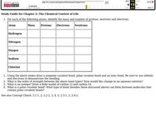 The Chemical Context of Life Lesson Plan The Chemical Context of Life Lesson Plan