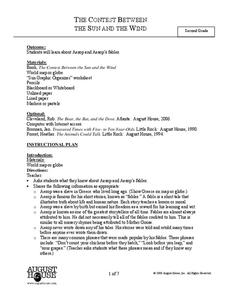 The Contest Between The Sun And The Wind Lesson Plan The Contest Between The Sun And The Wind Lesson Plan