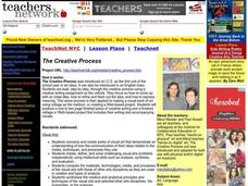 The Creative Process Lesson Plan The Creative Process Lesson Plan