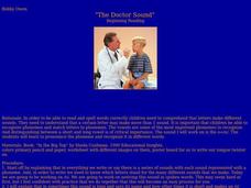 The Doctor Sound Lesson Plan The Doctor Sound Lesson Plan