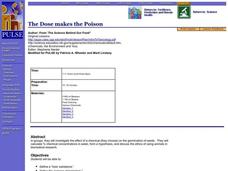 The Dose makes the Poison Lesson Plan The Dose makes the Poison Lesson Plan