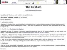 The Elephant Lesson Plan The Elephant Lesson Plan