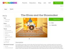 The Elves and the Shoemaker Worksheet The Elves and the Shoemaker Worksheet