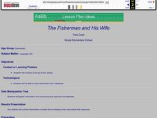 The Fisherman and His Wife Lesson Plan The Fisherman and His Wife Lesson Plan