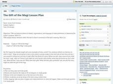 The Gift of the Magi Lesson Plan The Gift of the Magi Lesson Plan