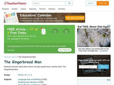 The Gingerbread Man Lesson Plan The Gingerbread Man Lesson Plan