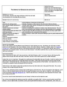The Impact of Disease on Our Lives Lesson Plan The Impact of Disease on Our Lives Lesson Plan