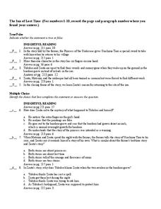 The Inn of Lost Time Writing The Inn of Lost Time Writing