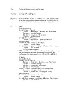 The Landfill Loafers Meet the Wise Buys Lesson Plan The Landfill Loafers Meet the Wise Buys Lesson Plan