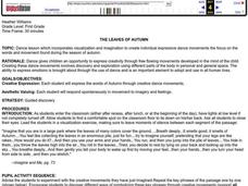 THE LEAVES OF AUTUMN Lesson Plan THE LEAVES OF AUTUMN Lesson Plan