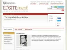 The Legend of Sleepy Hollow Lesson Plan The Legend of Sleepy Hollow Lesson Plan