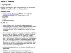 Animal Parade Lesson Plan Animal Parade Lesson Plan