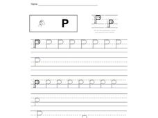 The Letter Pp Interactive The Letter Pp Interactive