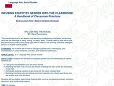THE LION AND THE MOUSE Lesson Plan THE LION AND THE MOUSE Lesson Plan