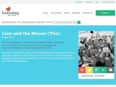 The Lion and the Mouse Lesson Plan The Lion and the Mouse Lesson Plan
