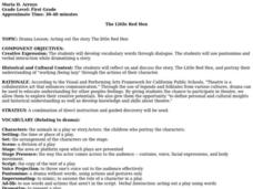 The Little Red Hen Lesson Plan The Little Red Hen Lesson Plan