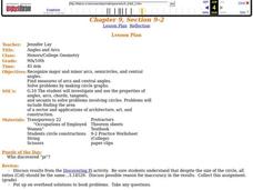 Angles and Arcs Lesson Plan Angles and Arcs Lesson Plan