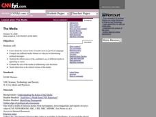 The Media Lesson Plan The Media Lesson Plan