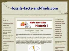 The Mesozoic Era Lesson Plan The Mesozoic Era Lesson Plan