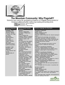 The Mountain Community: Why Flagstaff? Lesson Plan The Mountain Community: Why Flagstaff? Lesson Plan