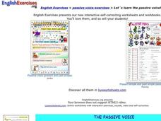 The Passive Voice Interactive The Passive Voice Interactive