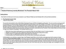 The President Wants YOU! Worksheet The President Wants YOU! Worksheet
