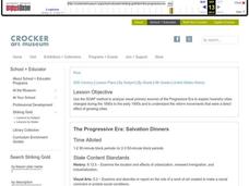 The Progressive Era Lesson Plan The Progressive Era Lesson Plan