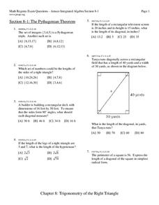 The Pythagorean Theorem Worksheet The Pythagorean Theorem Worksheet