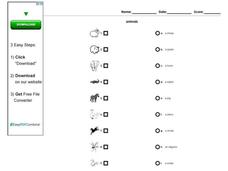 Animals Worksheet Animals Worksheet