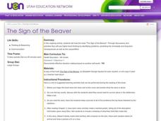 The Sign of the Beaver Lesson Plan The Sign of the Beaver Lesson Plan