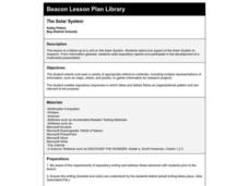 The Solar System Lesson Plan The Solar System Lesson Plan