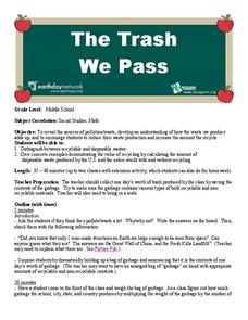The Trash We Pass Lesson Plan The Trash We Pass Lesson Plan