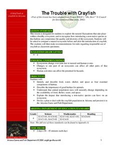 Crayfish Lesson Plans & Worksheets Reviewed by Teachers