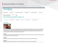 The World Around Me Lesson Plan The World Around Me Lesson Plan
