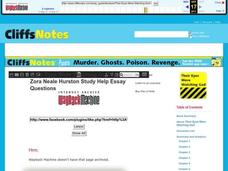 Their Eyes Were Watching God by Zora Neale Hurston Interactive Their Eyes Were Watching God by Zora Neale Hurston Interactive