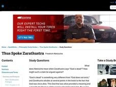 Thus Spoke Zarathustra Interactive Thus Spoke Zarathustra Interactive