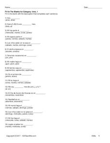 Time Worksheet Time Worksheet