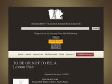 To Be Or Not To Be Lesson Plan To Be Or Not To Be Lesson Plan