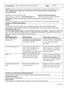 Tomas And The Library Lady Lesson Plan For 1st 2nd Grade Lesson Planet