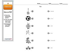 Toys Worksheet Toys Worksheet